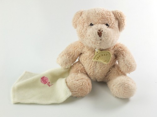 Doudou ours beige mouchoir - doudou,