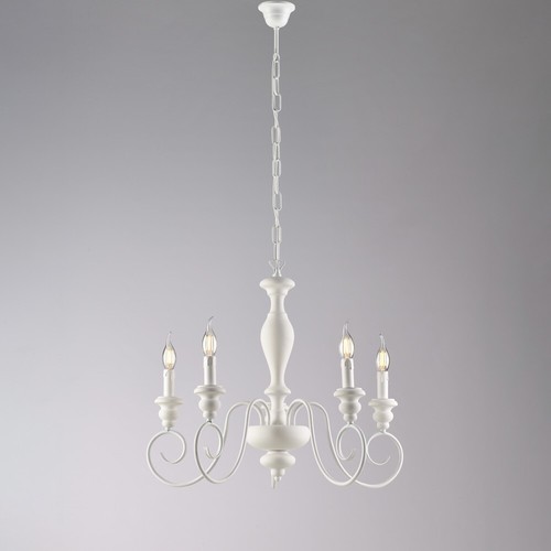 Lustre bois fer forgé - lustre,