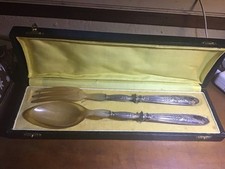 Couverts À Salade En Argent