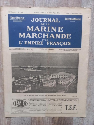 Journal marine marchande - la,