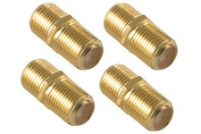 Poppstar 4x couplage coaxial SAT (connecteur-F (femelle à femelle) pour câble de