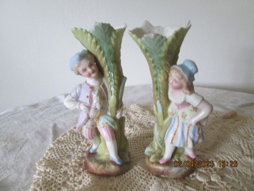 Ancienne figurines couple - ancienne,