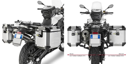 Givi porte valise latérale - porte-valise,
