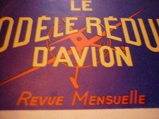 Le MODELE REDUIT d'AVION an