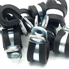 10pcs x 10mm câble p-clips
