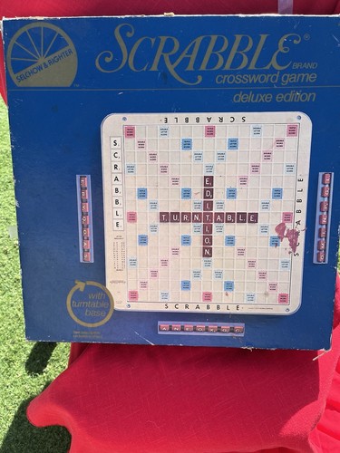 Deluxe scrabble vintage 1982 - deluxe,