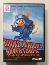 ROCKET KNIGHT ADVENTURES SEGA MEGADRIVE (MD) NTSC-JAPAN (COMPLETE WITH REG CARD 