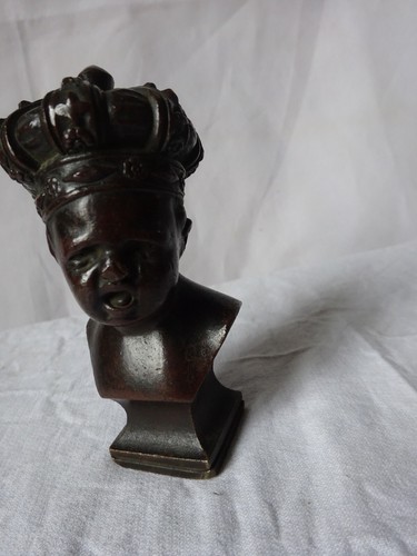 Petit buste bronze de - buste,