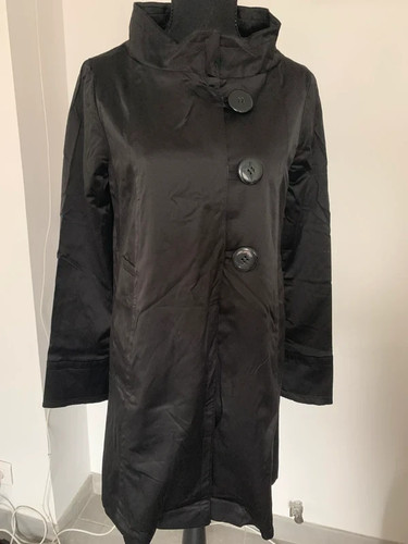 Superbe trench noir hyppocampe - noir,