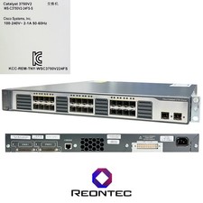 Cisco Catalyst WS-C3750V2-24FS-S Commutateur Avec 100BASE-FX Ports 2 SFP