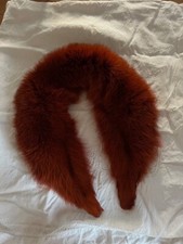 Col en renard coloris roux