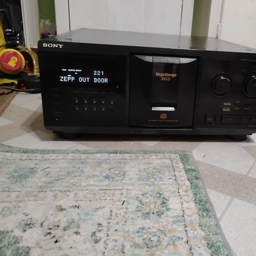 Sony mega storage 300 disc - sony, cd