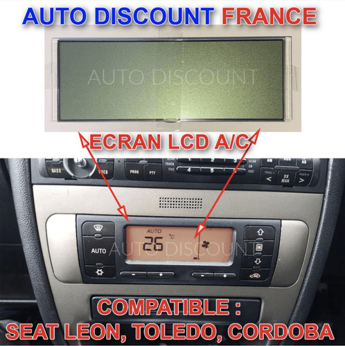 Lcd pour commande chauffage - pour,