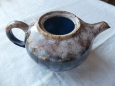 Arts de la table Thé Petite théière grès Décor flammé dégradé couleurs ascendant