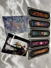 Lot de 5 marque-pages en verre