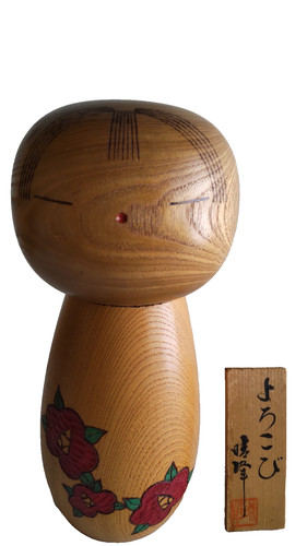Belle poupée ancienne kokeshi - ancienne,