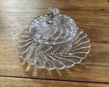 Ancien sucrier en cristal