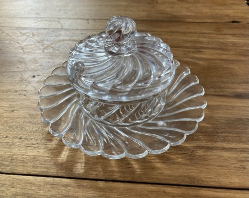 Ancien sucrier cristal - sucrier,