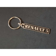 Porte-clés plaque Renault 5