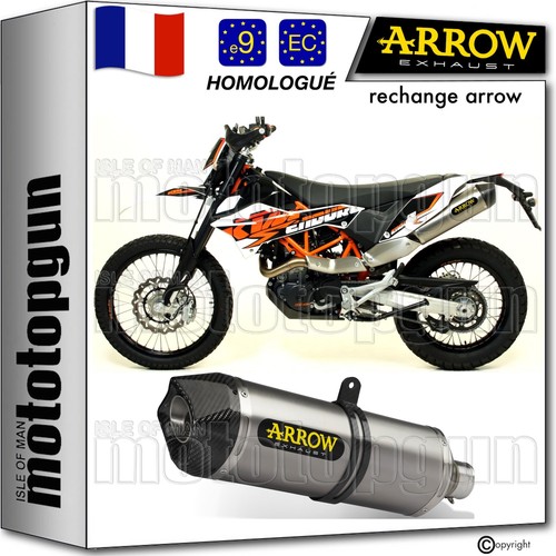 Arrow pot echappement approuve - pot,