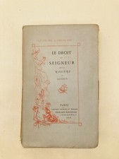 Le droit du Seigneur et la