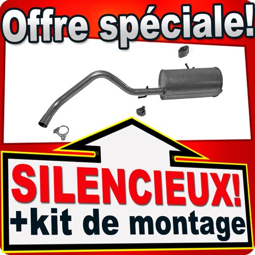 Silencieux arriere pour - arriere,