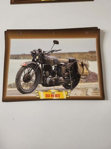 Bsa m20 1939 carte - bsa,