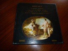 MOZART   ALBUM LES GRANDES SYMPHONIES  4 Disques    33 Tr  30 cm