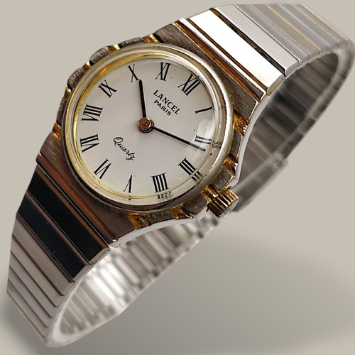 Lancel paris 25mm 1980s quartz - paris,