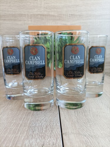 Lot verres clan campbell - lot,