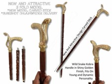 Ancien bâton de marche en