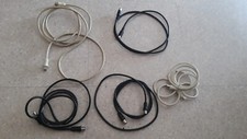 lot 5 cables antennes télé