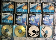 Lot cd vierges CD-R CD-RW