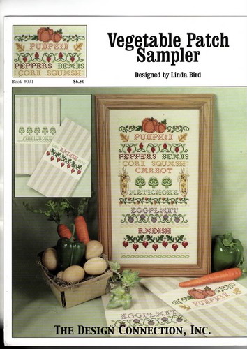 Point croix livret sampler - de,
