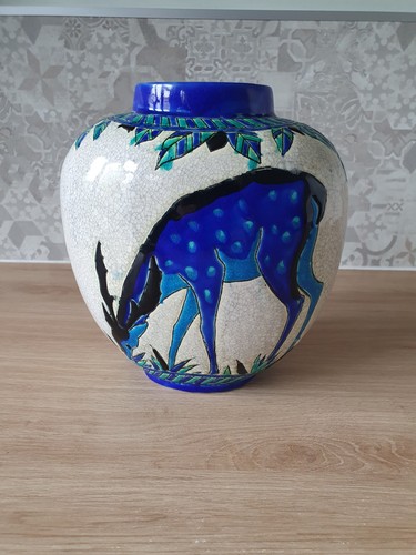 Vase keramis charles catteau - keramis,