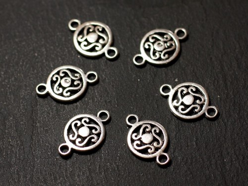 10pc connecteurs pendentifs - connecteurs,