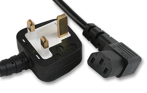 Plug droit angle iec - gb, à