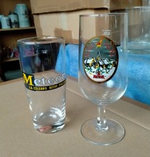 2 verres biére météor