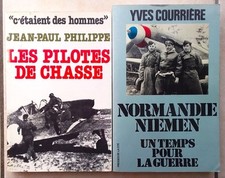 Aviation - Guerre : Lot 2 livres : Normandie-Niemen - Pilotes de chasse.