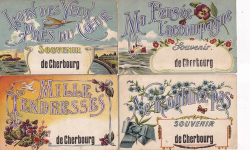 Lot cartes postales - de,