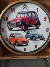 Horloge murale, Citroën 2 cv