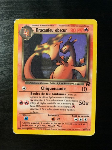 Carte pokémon dracaufeu - pokémon,