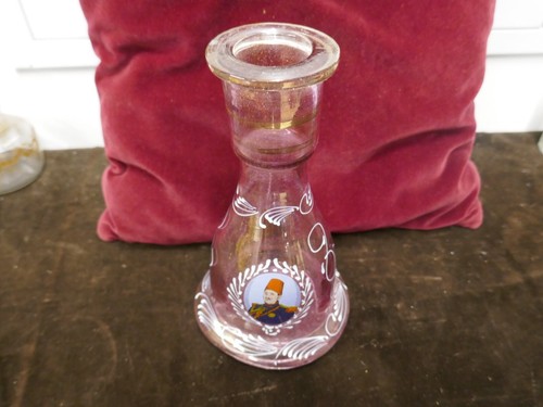 Ancien bocal narguilé aux - ancien,