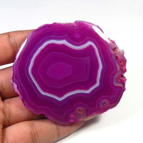 Tranche géode agate cabochon - tranche,