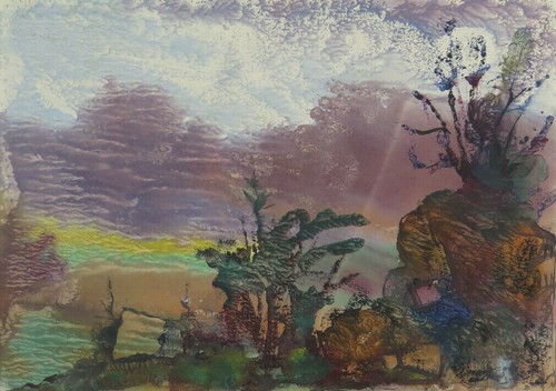 Peinture aquarelle - peinture, À