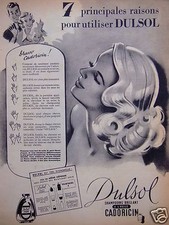 PUBLICITÉ 1949 DULSOL