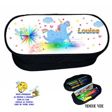  trousse à crayons licorne