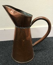 MAGNIFIQUE GRANDE CRUCHE ANCIENNE EN CUIVRE - 34 CM - 1,1KG