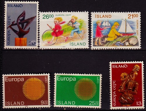 Islande timbres neufs - 6,