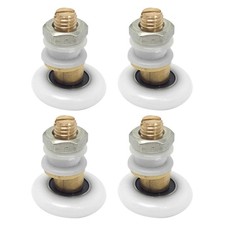  4 Pcs Roulette Porte De Douche Rouleaux Salle Bain En Verre Coulissante